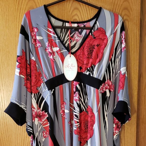 NWT Leona Edmiston Frocks Pia Dress Carnation 1 - Picture 4 of 8